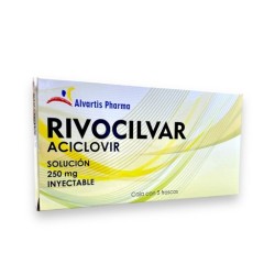 ACICLOVIR SOL INY 250 MG C/5 AMP RIVOCILVAR LAB ALVARTIS PHARMA | Website MC&M