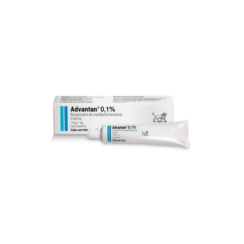 ADVANTAN CREMA 0.1% C/15 G METILPREDNISOLONA LAB LEO PHARMA | Website MC&M