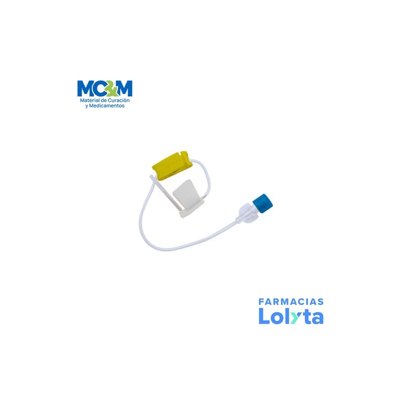 AGUJA CON EXTENSION ESTERIL PORT A SITE 22G X 19MM LAB PISA | Website MC&M