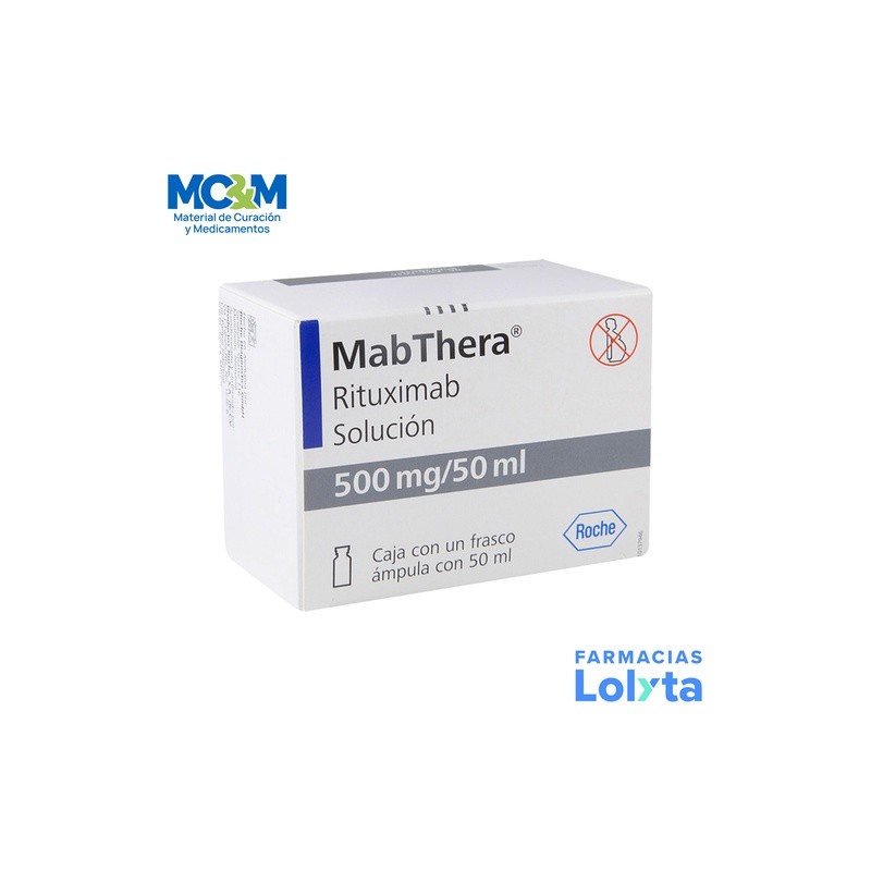 MABTHERA SOL INY 500 MG/50 ML RITUXIMAB LAB ROCHE (RF) | Website MC&M
