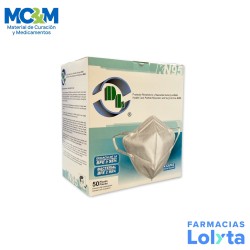 MASCARILLA PROTECTORA BLANCA KN95 C/50 PIEZAS DENTILAB | Website MC&M